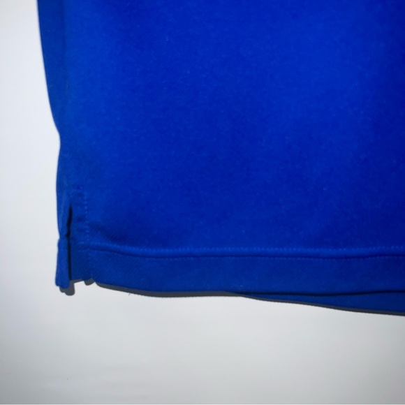 Gameface Polo Shirt Adult Extra Large Blue Short Sleeve 100% Polyester Logo Mens - Picture 7 of 15